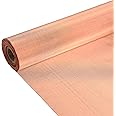 118'' x 39'' Copper Mesh Screen, 300 Mesh Conductive Metal Mesh, 99% Copper Wire Woven Mesh Screen for Grounding RF/EMI/EMF Shielding Faraday Cages Dense Filter