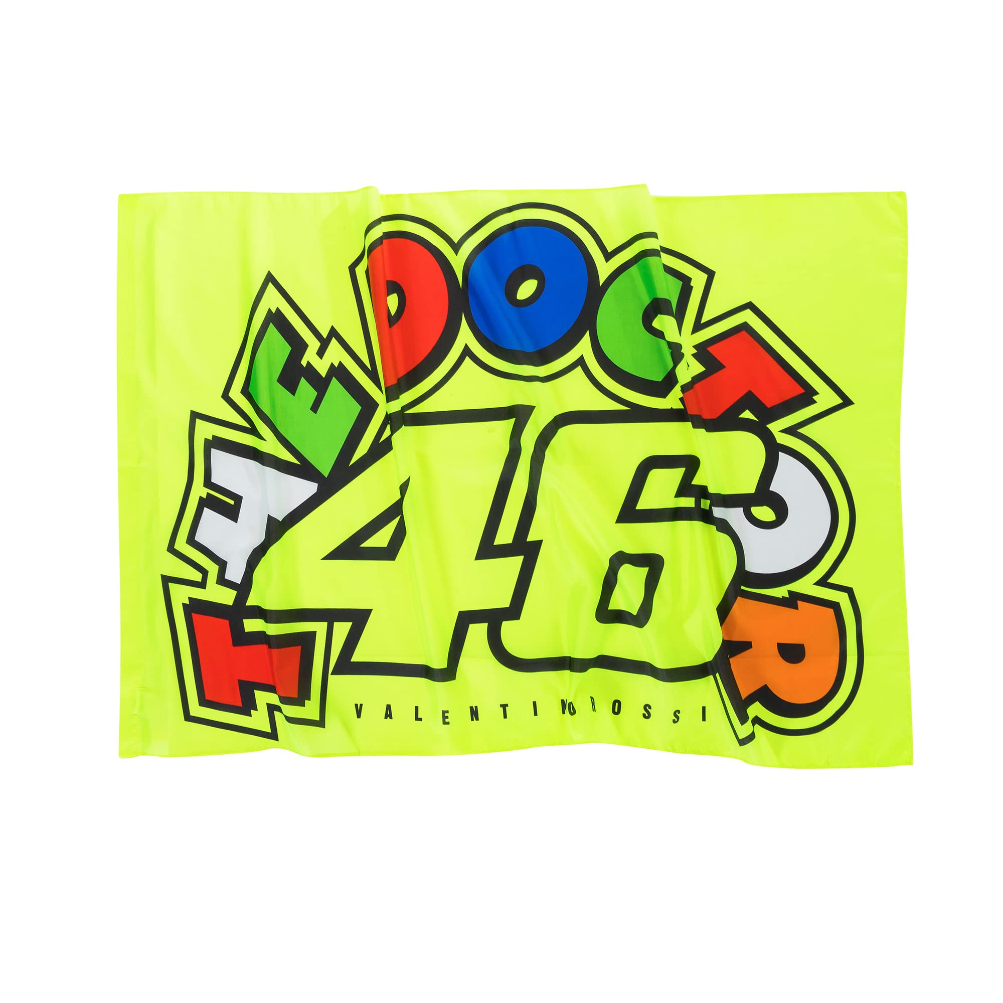 VR 46 Bandiera The Doctor, Multicolore, 20 x 30 x 20 cm