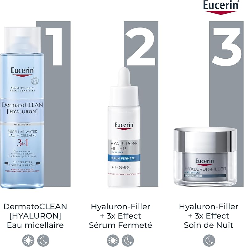 Hyaluron-Filler +3xEffect Crème de Nuit, Soin Anti-Âge, 50 ml