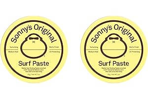 Sun Bum Sun Bum Texturizing Surf Paste Vegan and Cruelty Free Sea Salt Matte Styling Pomade for Men and Women 2 Pack