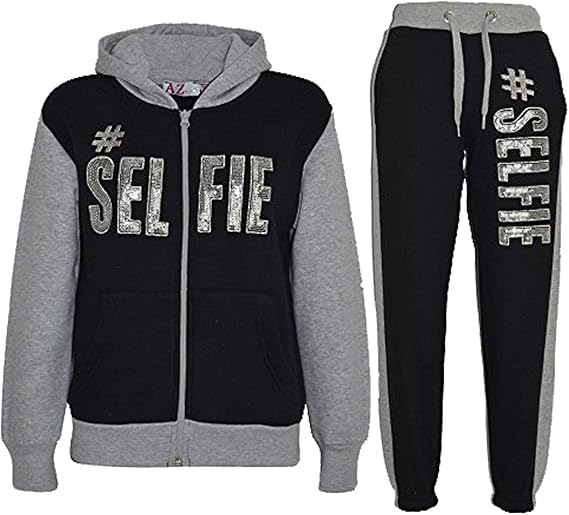 designer black tracksuit
