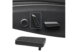 Betherioa Seat Adjustment Button Compatible with Tesla Model 3 Model Y 2021 2022 2023, Passenger Side Seat Back Forward Adjustment Button Cover Replacement, Replaces Part 1098843-00-E (Black)