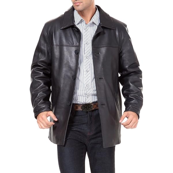 New Mens Leather Jacket Slim Fit Genuine Lambskin Biker Motorcycle