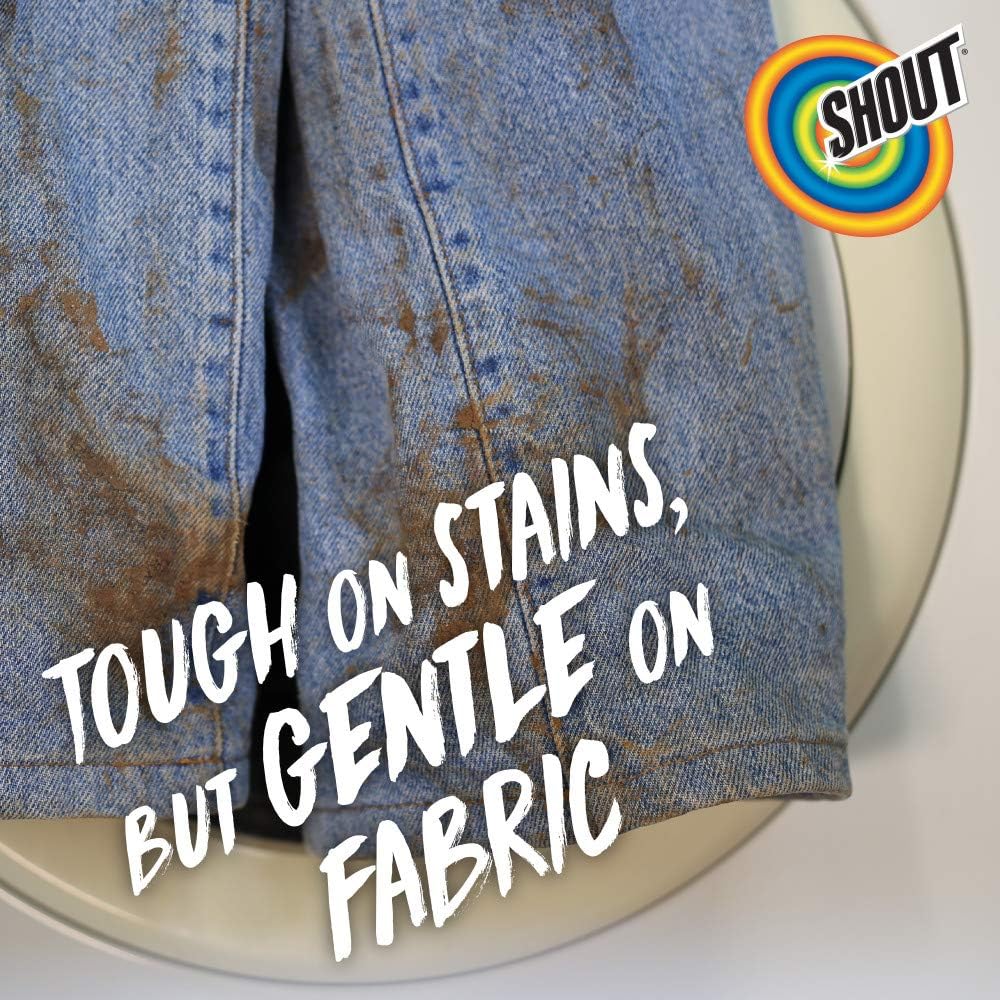 Shout Spray and Wash Advanced Action Stain Remover for Clothes, 22 oz: Health & Personal Care