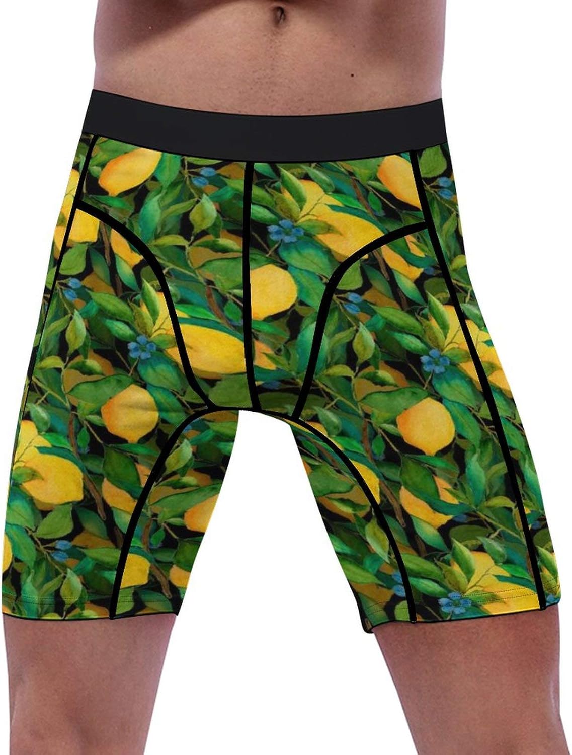 NAWING Sports Underwear for Men 90 Polyester+10 Spandex Stretch