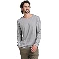 Russell Athletic Men's Dri-Power Long Sleeve Tees, Moisture Wicking, Odor Protection, UPF 30+