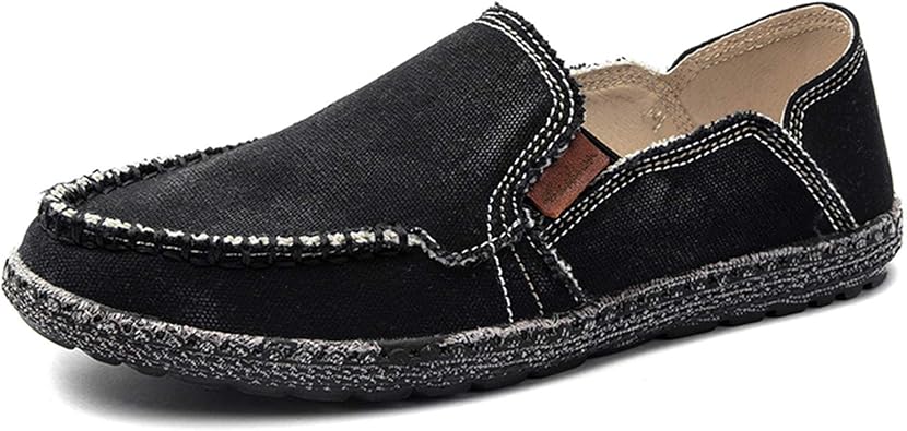 mens canvas slip on shoes amazon