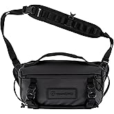 WANDRD ROGUE V1 6L Sling: Compact Camera Sling and Crossbody Bag with Fast Access, 3-Way Carry– Lightweight Everyday Bag Great for Travel, Photography, and Daily Use (Black)