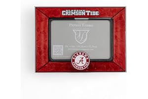 The Memory Company Officially Licensed NCAA Art Glass Picture Frame - Professional Sports Memorabilia Display - Licensed Team Logo Home Office Decor, 4x6 Photo Display