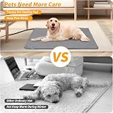 Toozey Dog Heat Pad 120x70cm, 5 Timer 6 Temp, Waterproof Velvet Cover XXL view 7