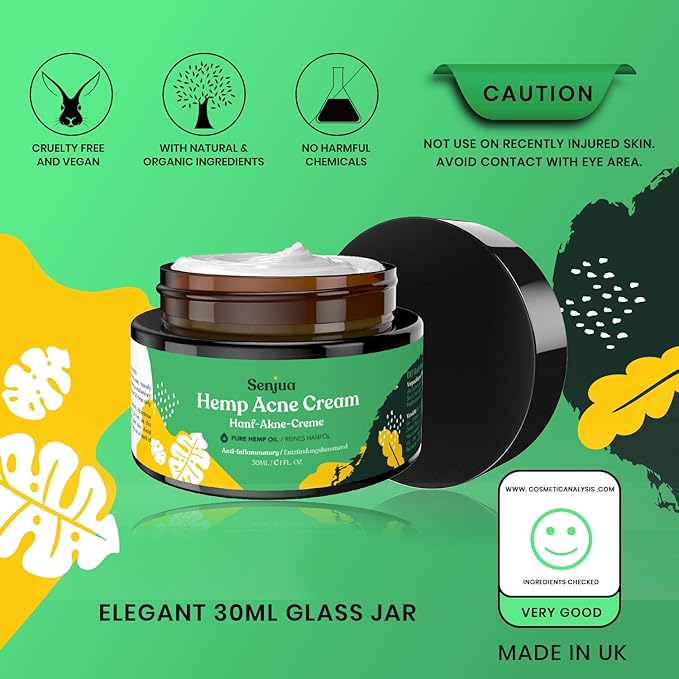 senjua hemp acne cream