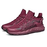 SILLENORTH Women's Road Running Shoes Lace Up Comfy Athletic Fashion Sneakers Non-Slip Walking Jogging Shoes