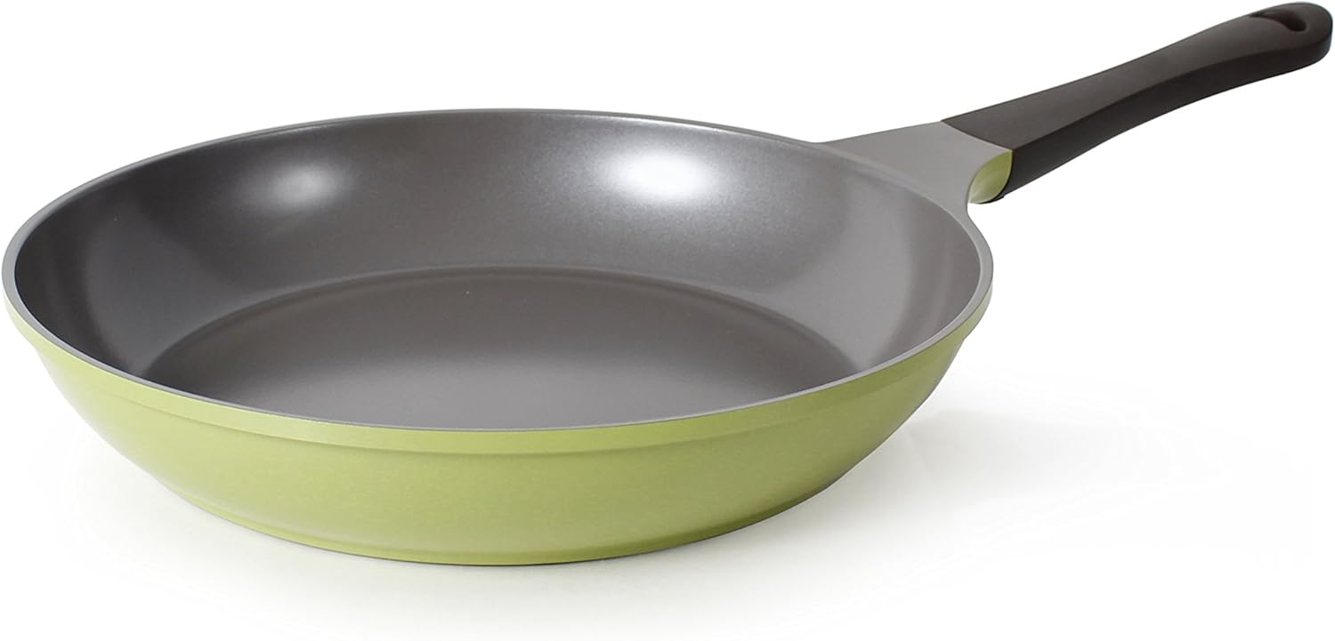 Neoflam Eela 12-Inch Frying Pan with Bakelite Handle and Ecolon Non-Stick Coating