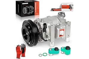 A-Premium Air Conditioner AC Compressor with Clutch Compatible with Hyundai Elantra 2007-2012 L4 2.0L