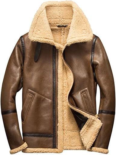 mens shearling coats on sale