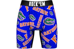 Rock 'Em Florida Gators Men’s Boxer Briefs – Ultra-Comfy Team Spirit Underwear