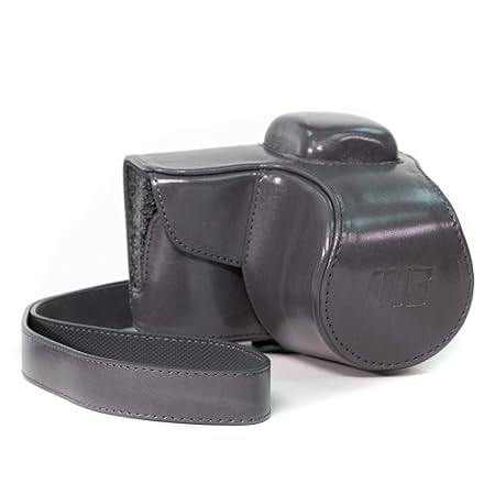 MegaGear Leder Kameratasche für Samsung NX3000 mit 20-50mm Kompakte Systemkamera