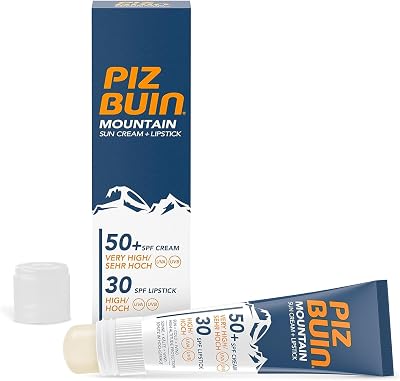 2-in-1 Sonnencreme LSF 50+, 20 ml und Lippenpflege LSF 30, 2,3 ml