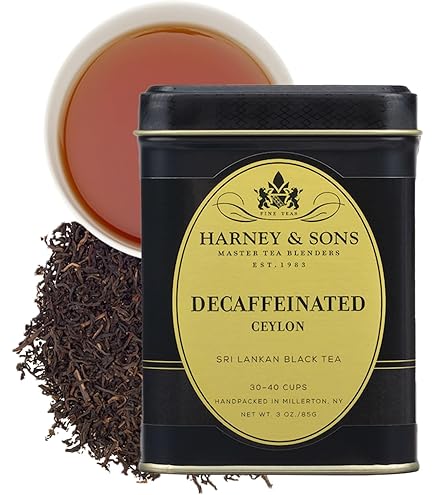 Amazon.com : Harney & Sons Decaffeinated Earl Grey Tea, Loose Leaf