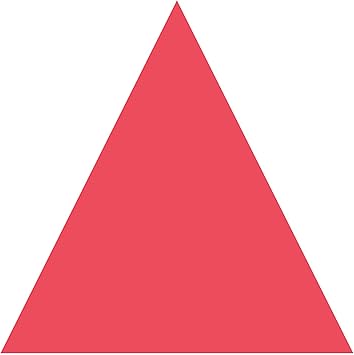 Amazon De Iamengland Up Pointing Rotes Dreieck Emoji Metall Zeichen