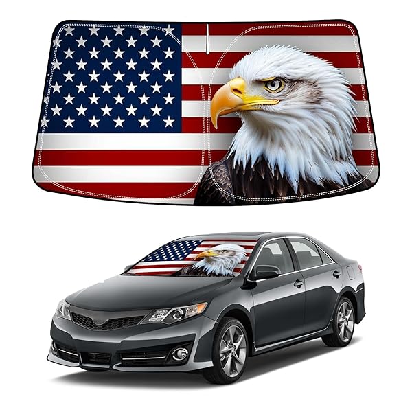 BESTVIEW WINDSHIELD SUN SHADE FOR 2012-2017 TOYOTA CAMRY,...
