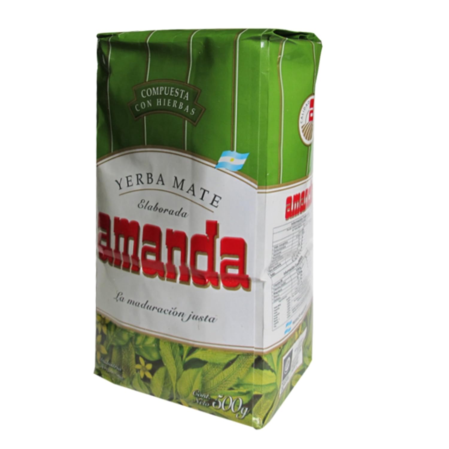 Yerba mate Amanda Compuesta hierbas Amazon.es Alimentación y bebidas
