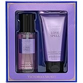 Victoria's Secret Love Spell Mini Fragrance Duo Gift Set, Notes of Cherry Blossom and Fresh Peach