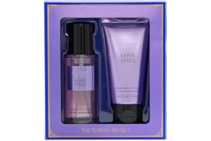 Victoria's Secret Love Spell Mini Fragrance Duo Gift Set, Notes of Cherry Blossom and Fresh Peach