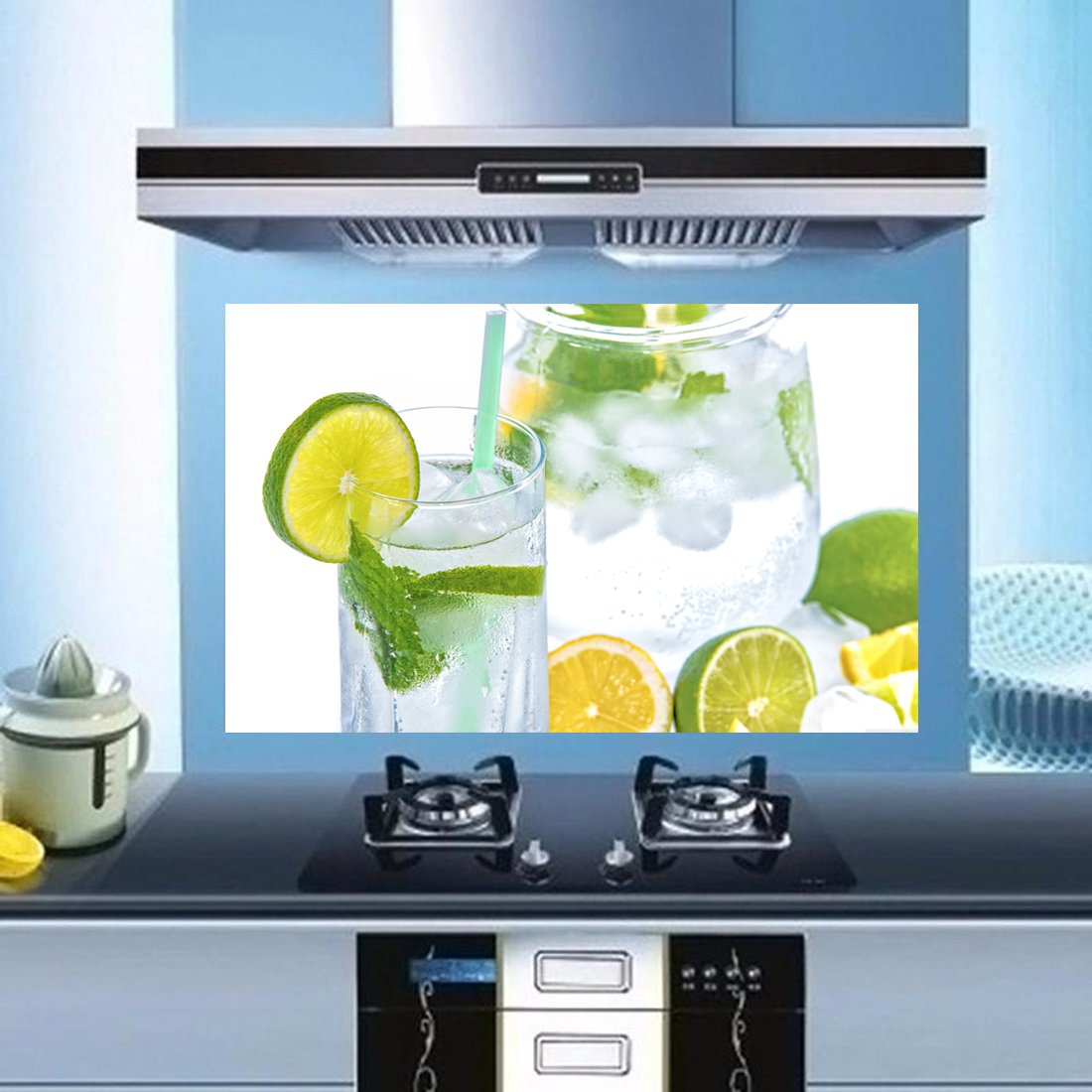 Buy Lemon Lime Mint Soda Fresh Refreshment Drink Wallpaper Kitchen