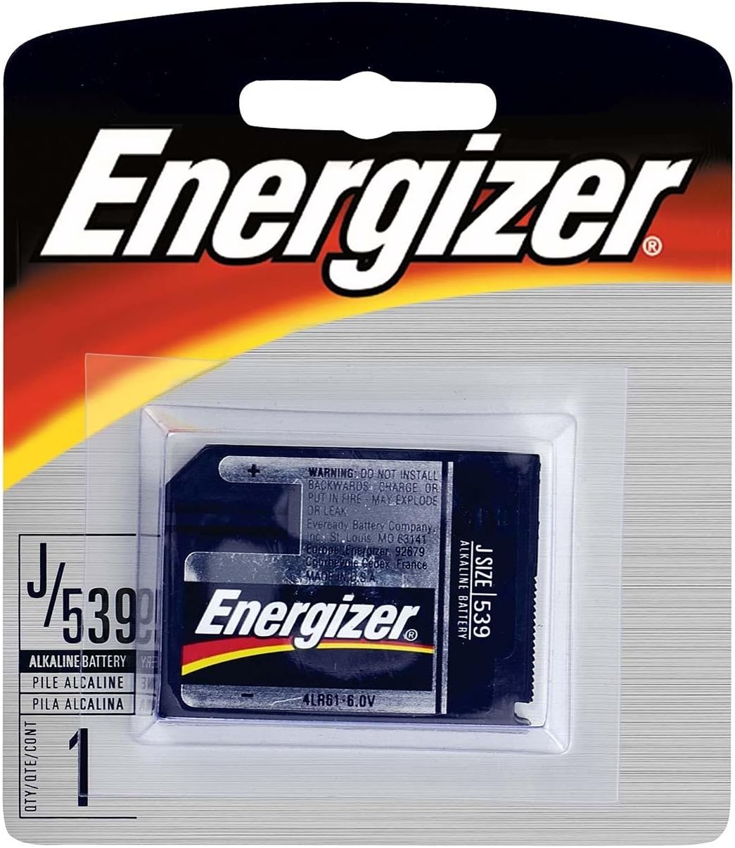 1 Pk, 6V, Type J/539 Battery Amazon.ca Electronics