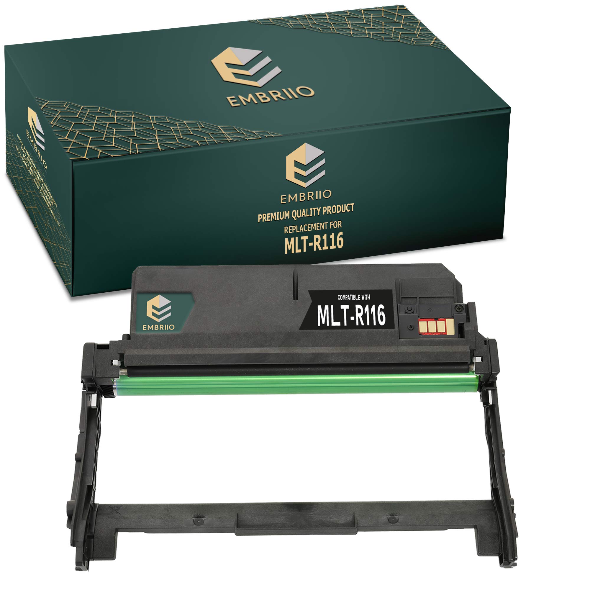 EMBRIIO MLT-R116 9000 Pages | Compatible Drum Unit Replacement for Samsung Xpress SL-M2625 M2625D M2675FN M2825ND M2825DW M2835DW M2875FW M2875ND M2875FD M2885FW