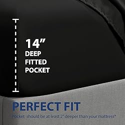Cathay Home Twin Fitted Sheet - Double Brushed