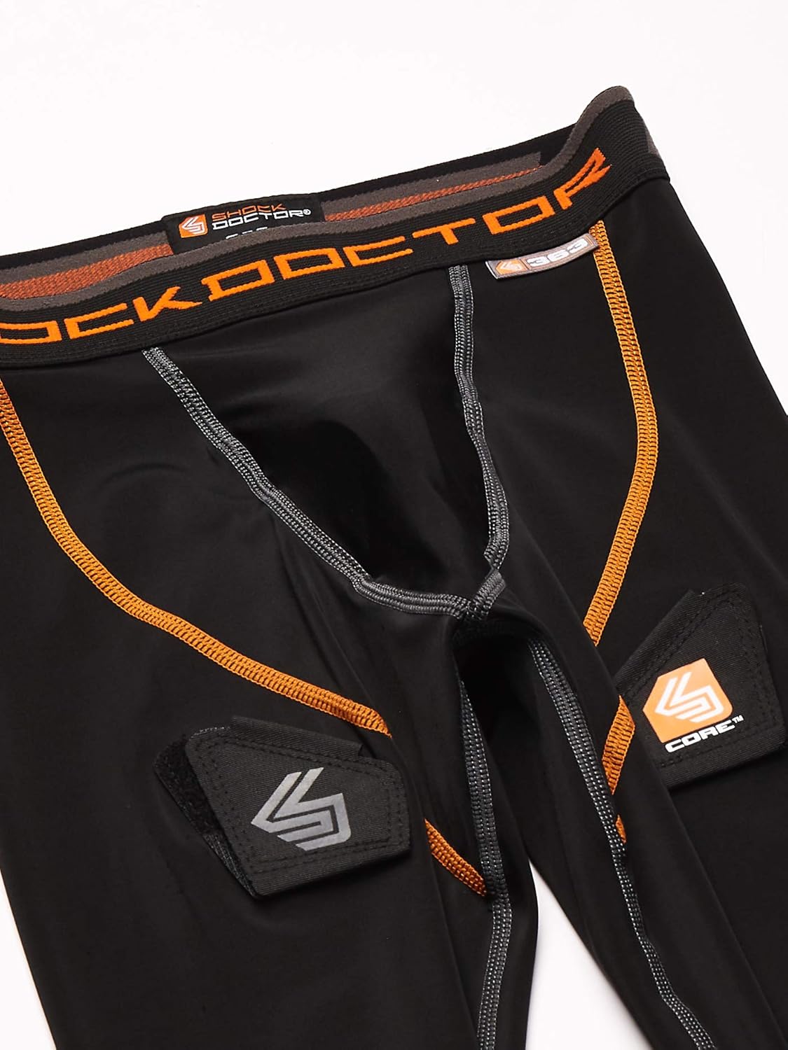 Shock Doctor Compression Hockey Pant w/ Athletic Cup, Hockey Jock, Men's & Boy's : Clothing