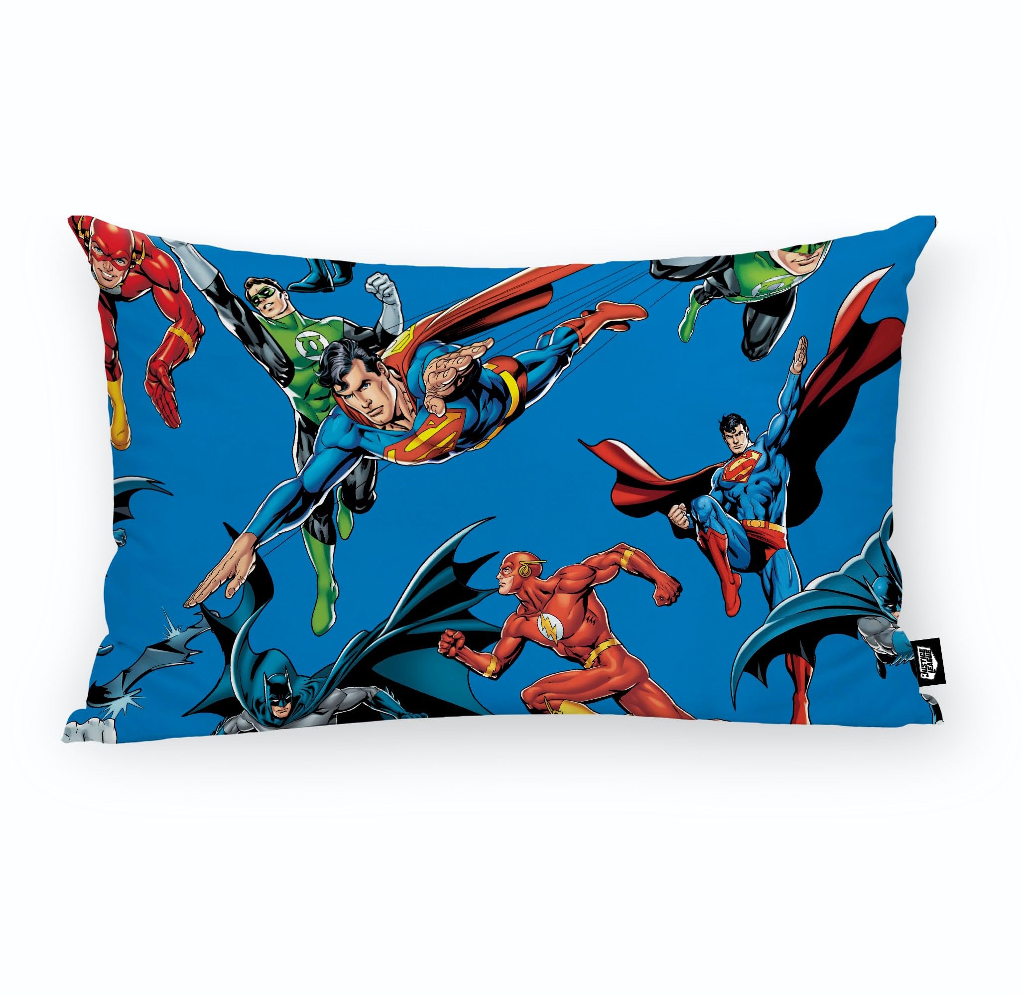 BELUM | Action Justice C 100% Cotton Cushion Cover 30x50cm, Soft Cushion Cover, Various Sizes Cushion Cover, Multicolor Cushion Cover