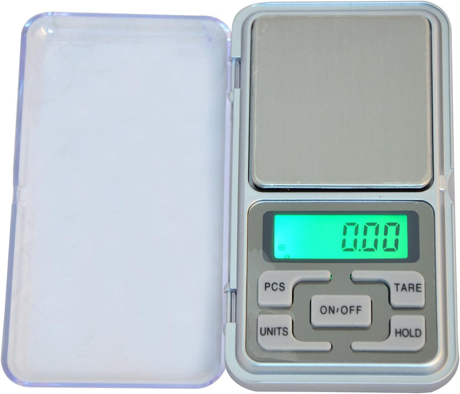 zhart Digital Pocket Jewellery/Colour/Chemical Weighing Scale (200 x 0.01 g, Silver)