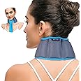 Neck Cooling Wrap - Reusable Ice Pack for Neck Cooler Wraps Keep Your Neck & Head Cool - Gel Neck Cold Compress for Neck Injuries, Hot Flashes Relief - Cooling Towels for Neck with Absorbent Ice Packs