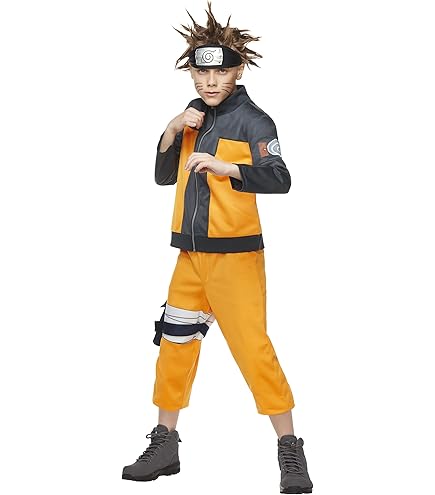 Amazon.com: Party City Naruto Costume for Adults, Standard Size