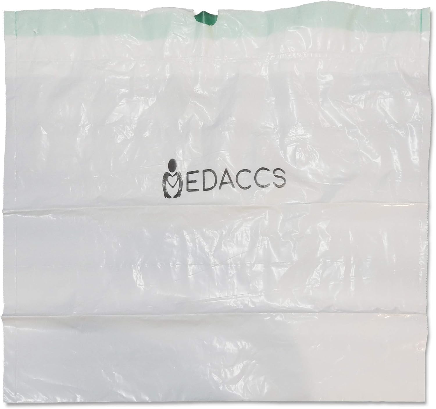 Bedside Commode Liners with Absorbent Pad Disposable 50 Pack - for Elderly, Sick Patients, Nurses - for Potty Chair Liners, Portable Toilet Bags, Buckets, Pails, Bedpans - Leak-Proof, Biodegradable: Health & Personal Care