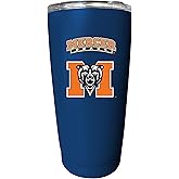 Mercer University 16 oz Insulated Stainless Steel Tumbler Straight - Navy. Officially Licensed Collegiate Product