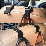 URAQT Car Trash Can with Lid 90 Bags Hooks Compact Car Organizer view 7