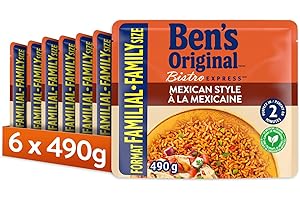 BEN'S ORIGINAL™ BISTRO EXPRESS™ Mexican Style Family Size, 6PK CASE