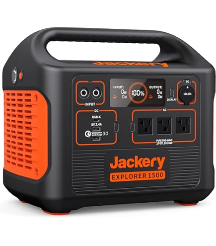 Amazon.com : Jackery Portable Power Station Explorer 1500, 1534Wh