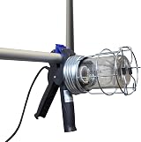 Faithfull 10W LED Inspection Lamp 800 Lumens 240V Clamp Light 5M Cable view 2