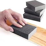 YICOTA Sanding Blocks 4 Pcs 4 Grits Coarse Medium Fine Superfine Wet Dry view 4