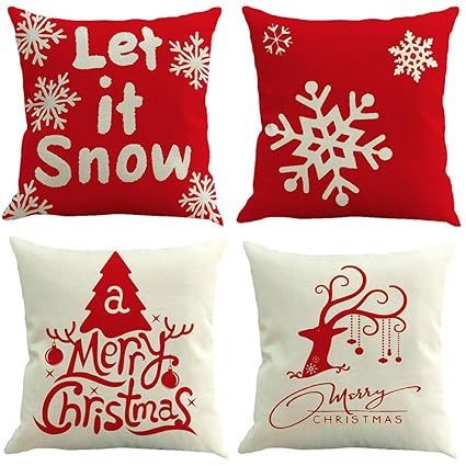Amazon Com 4pcs Throw Pillow Cases E Scenery Clearance Sale