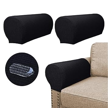Amazon Com Sofa Armrest Covers 2 Pieces Set Water Repellent