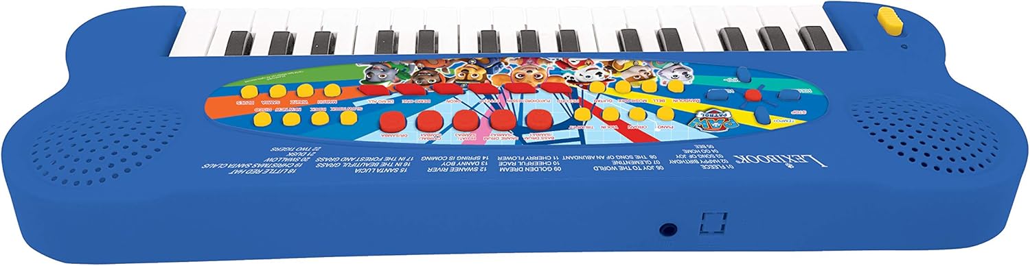 Lexibook, Paw Patrol, Electronic Keyboard with microphone, 32-keys piano, microphone for singing 22 demo songs - Image 4