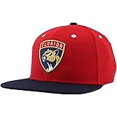 ZHATS NHL Unisex-Adult NHL Officially Licensed Adjustable Snapback Hat Flat Bill Z11 Icon Two Color