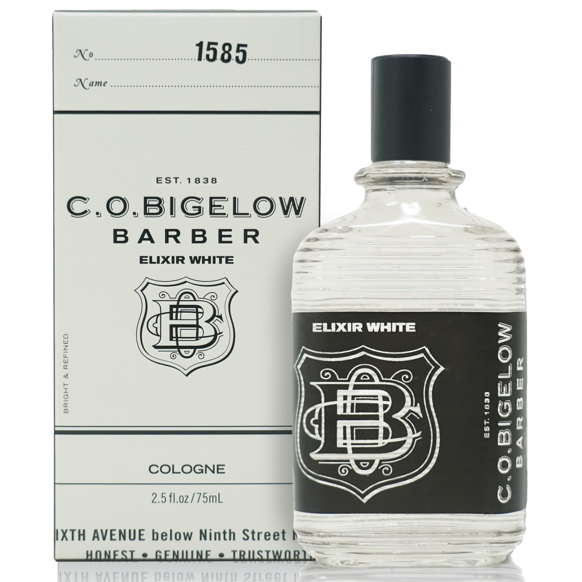 C.O. Bigelow Elixir White Cologne for Men, Spice