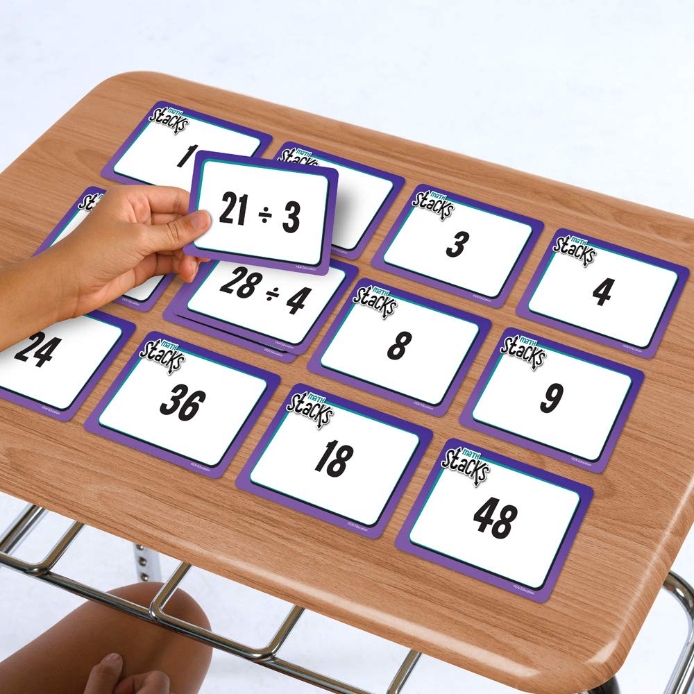 Math Stacks Multiplication & Division Game: Grades 3-5